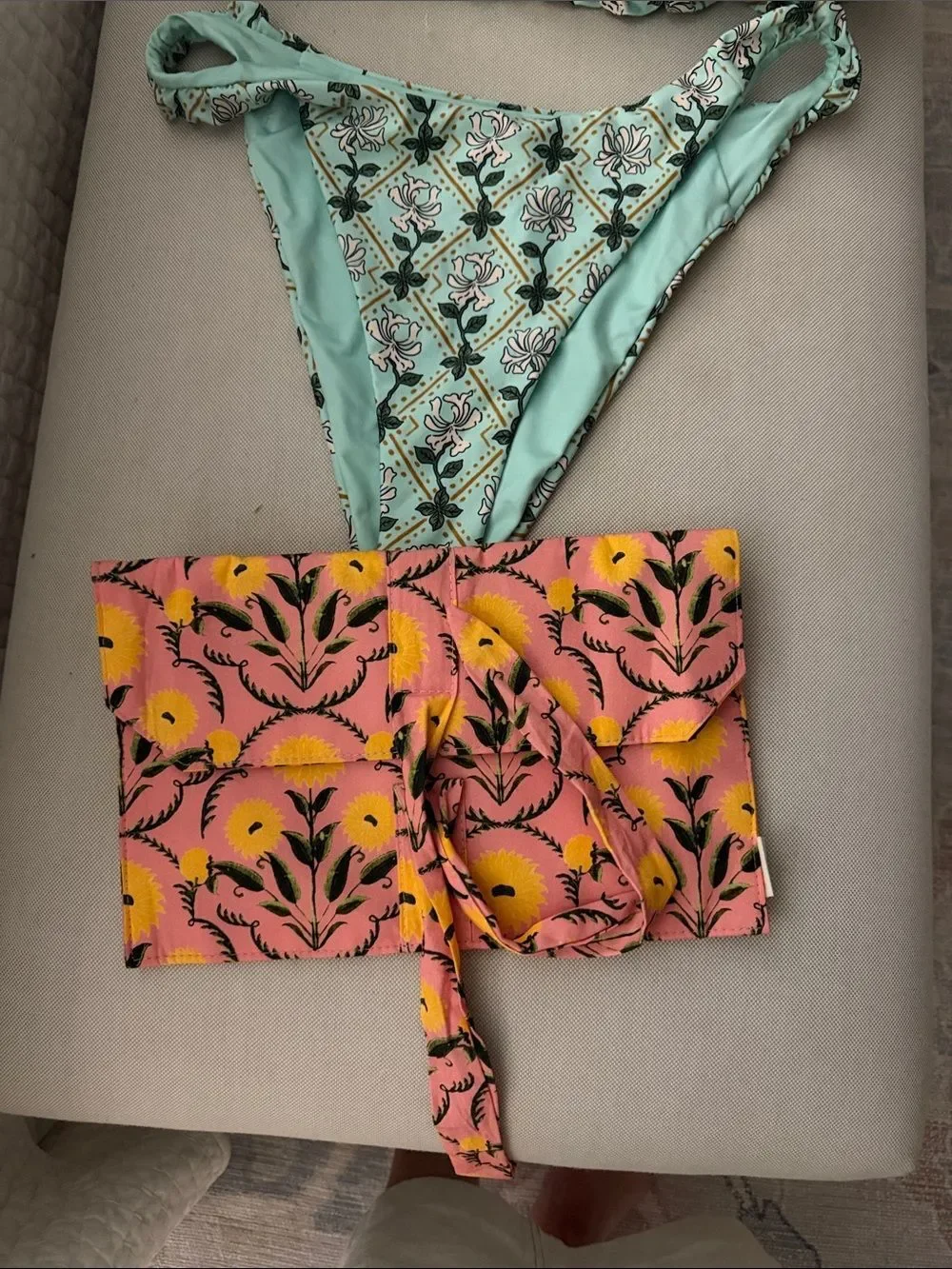 Agua by Agua Bendita Maranon Herbal printed bikini